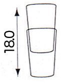ジュースグラス 280ml プラスチモ PLASTIMO