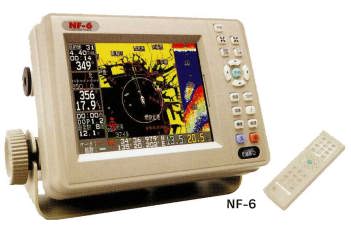6.0型カラー液晶GPS魚探プロッター NF-6 FUSO