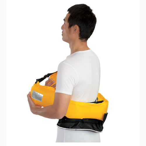 オーシャンライフ　ＷＲ−３型　手動膨張式救命胴衣　ウエストベルトタイプ　新基準品