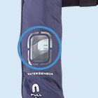 YAMAHA　ヤマハ　水感知式膨張式ライフジャケット　YVA-2015